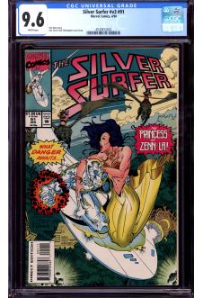 SILVER SURFER #V3 #91 CGC 9.6 WHITE PAGES front cover