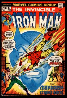 IRON MAN #57 5.0 front cover
