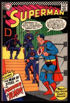 SUPERMAN #191 8.0 front cover