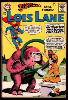 SUPERMAN'S GIRLFRIEND LOIS LANE #54 3.0 front cover