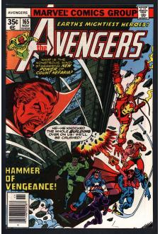 AVENGERS #165 9.2 front cover