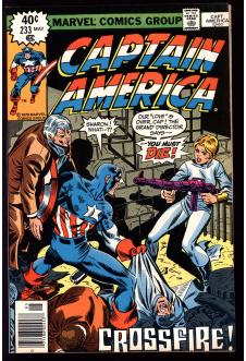 Cover of Captain America #233