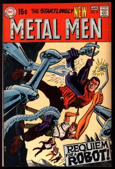 METAL MEN #41 7.5 front cover