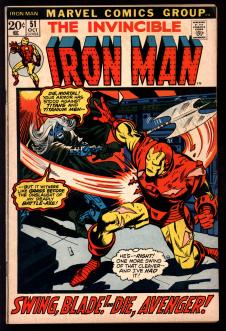 IRON MAN #51 6.5 front cover