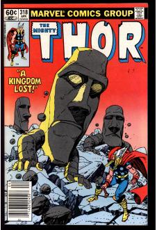 THOR #318 9.0 front cover