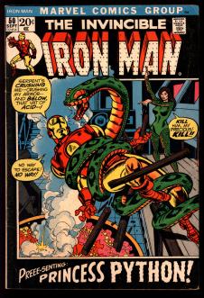 IRON MAN #50 5.5 front cover