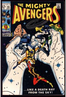 AVENGERS #64 8.5 front cover