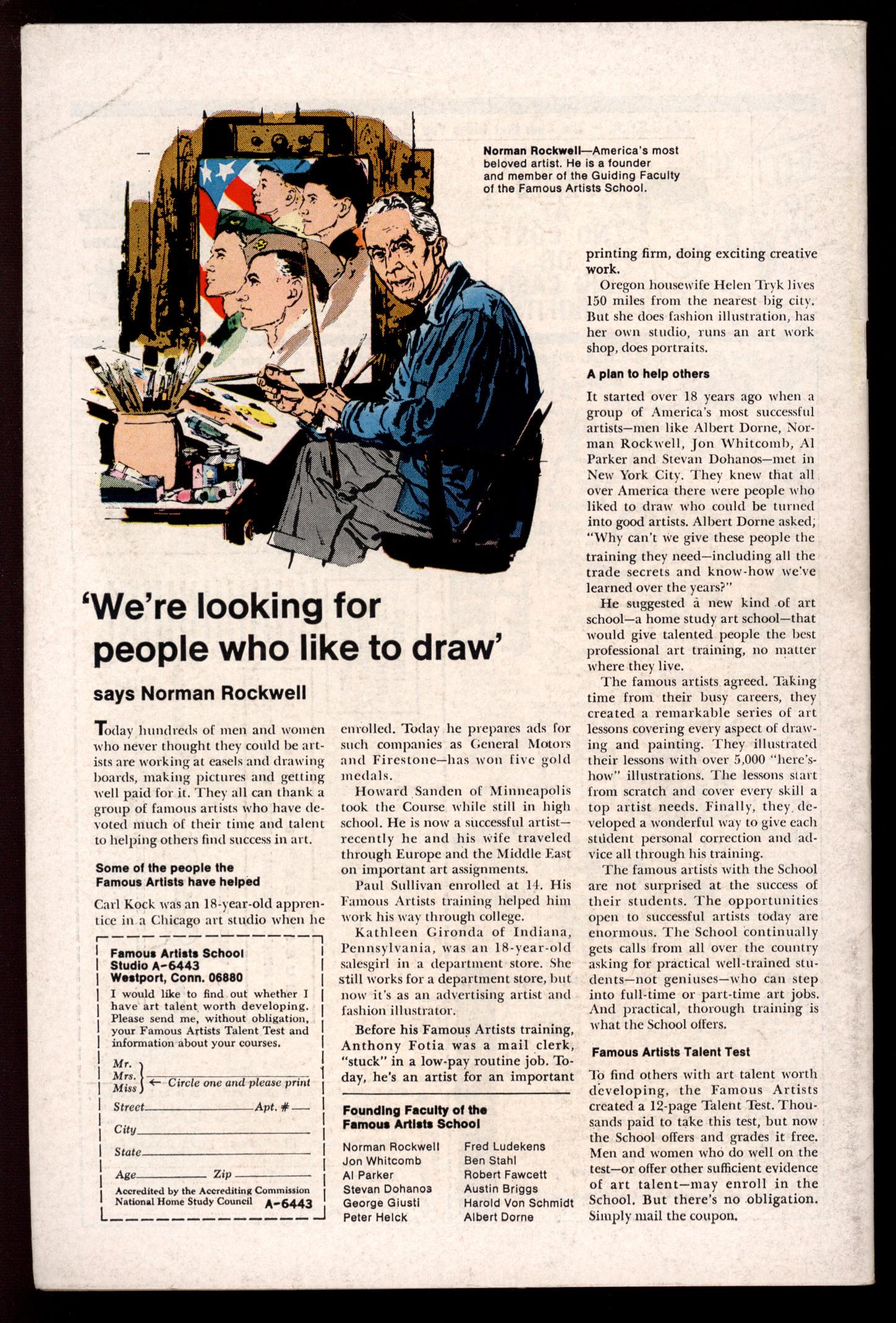 AMAZING SPIDER-MAN Back Cover