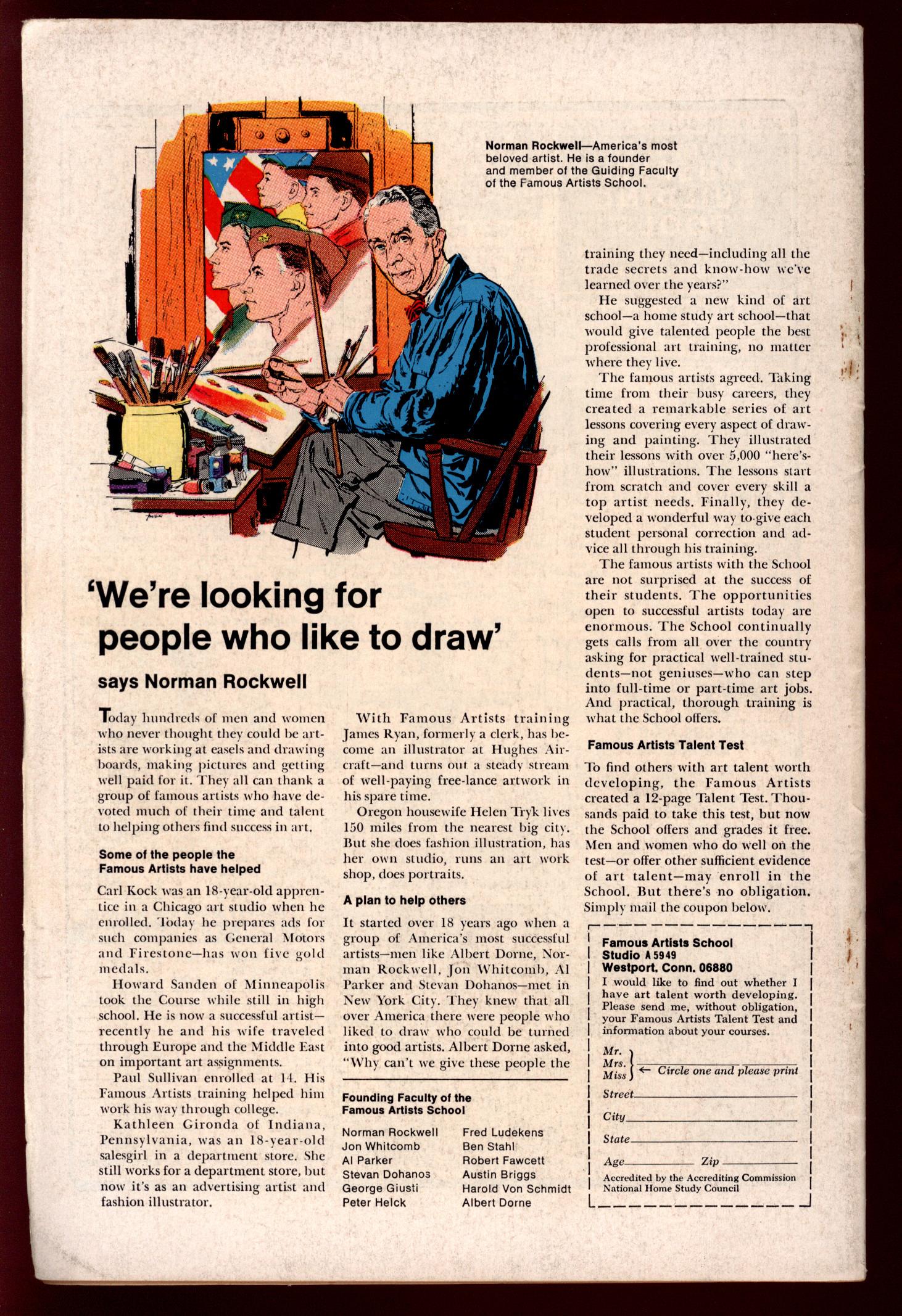 AMAZING SPIDER-MAN Back Cover