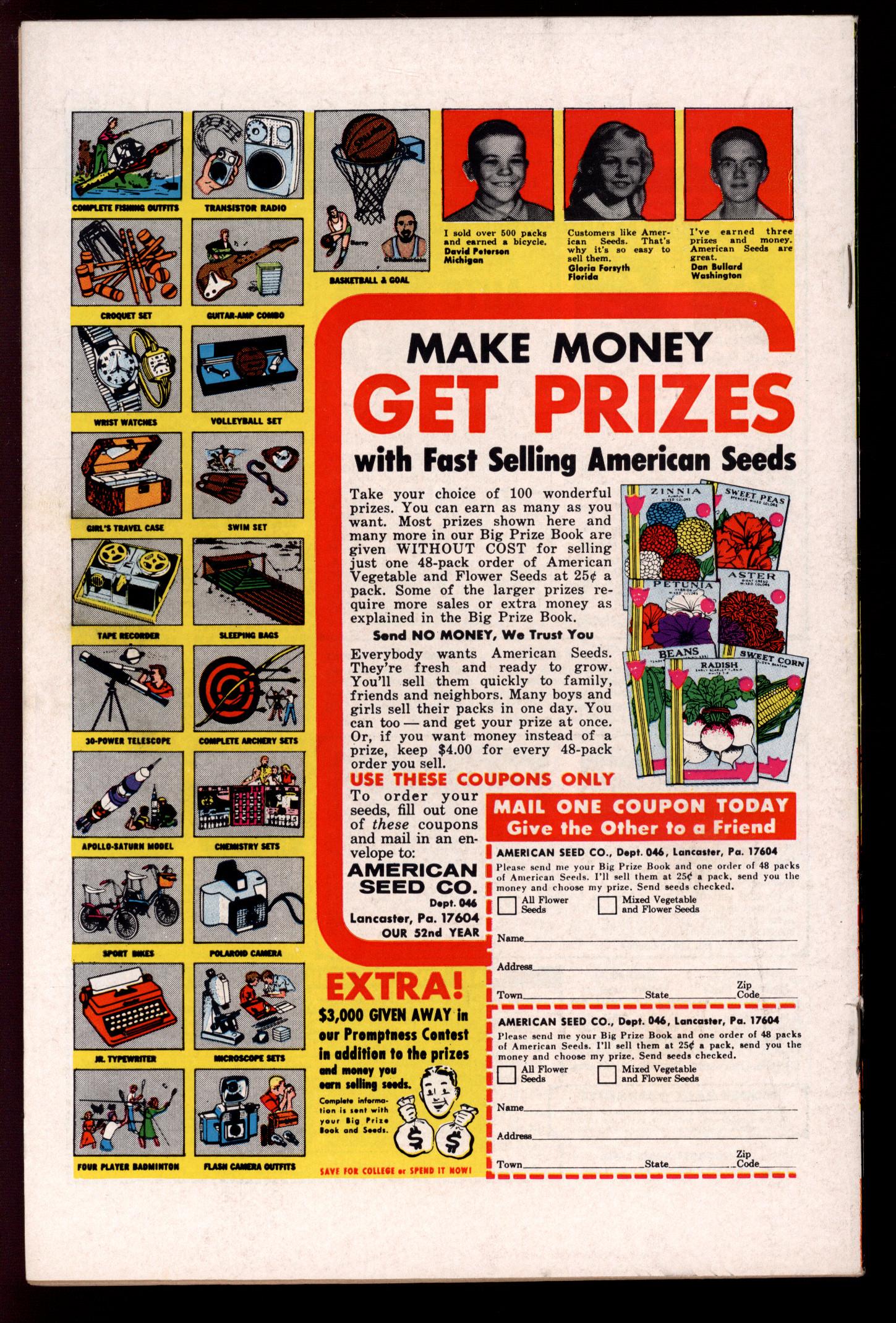 AMAZING SPIDER-MAN Back Cover