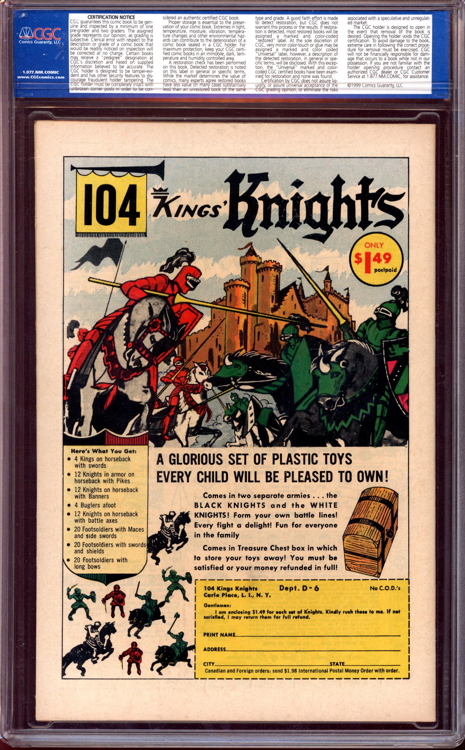 METAL MEN Back Cover