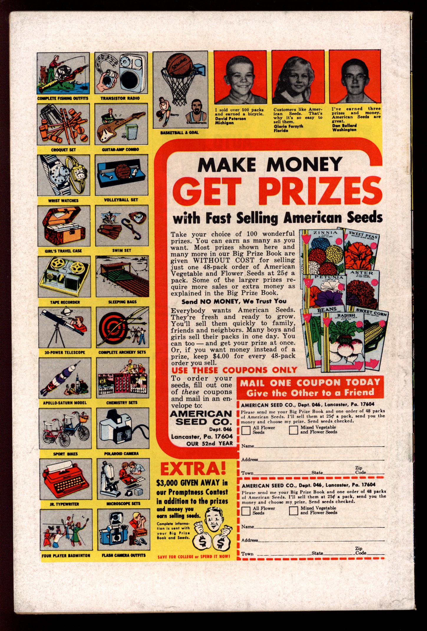 AMAZING SPIDER-MAN Back Cover