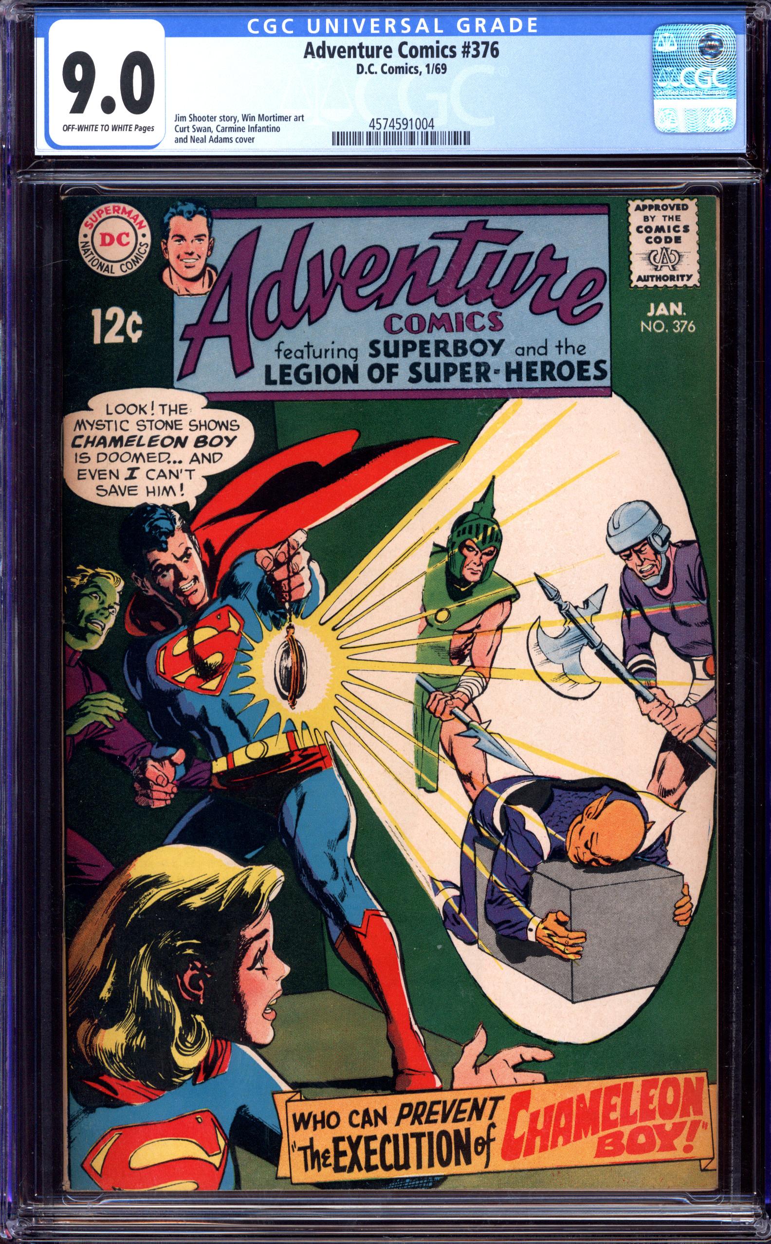 ADVENTURE COMICS Front Cover