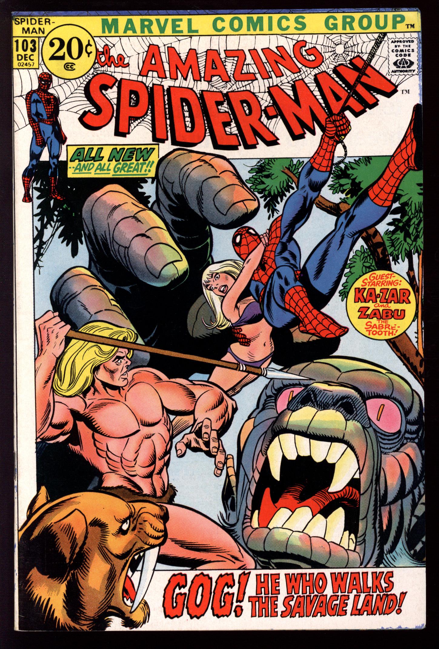 AMAZING SPIDER-MAN Front Cover