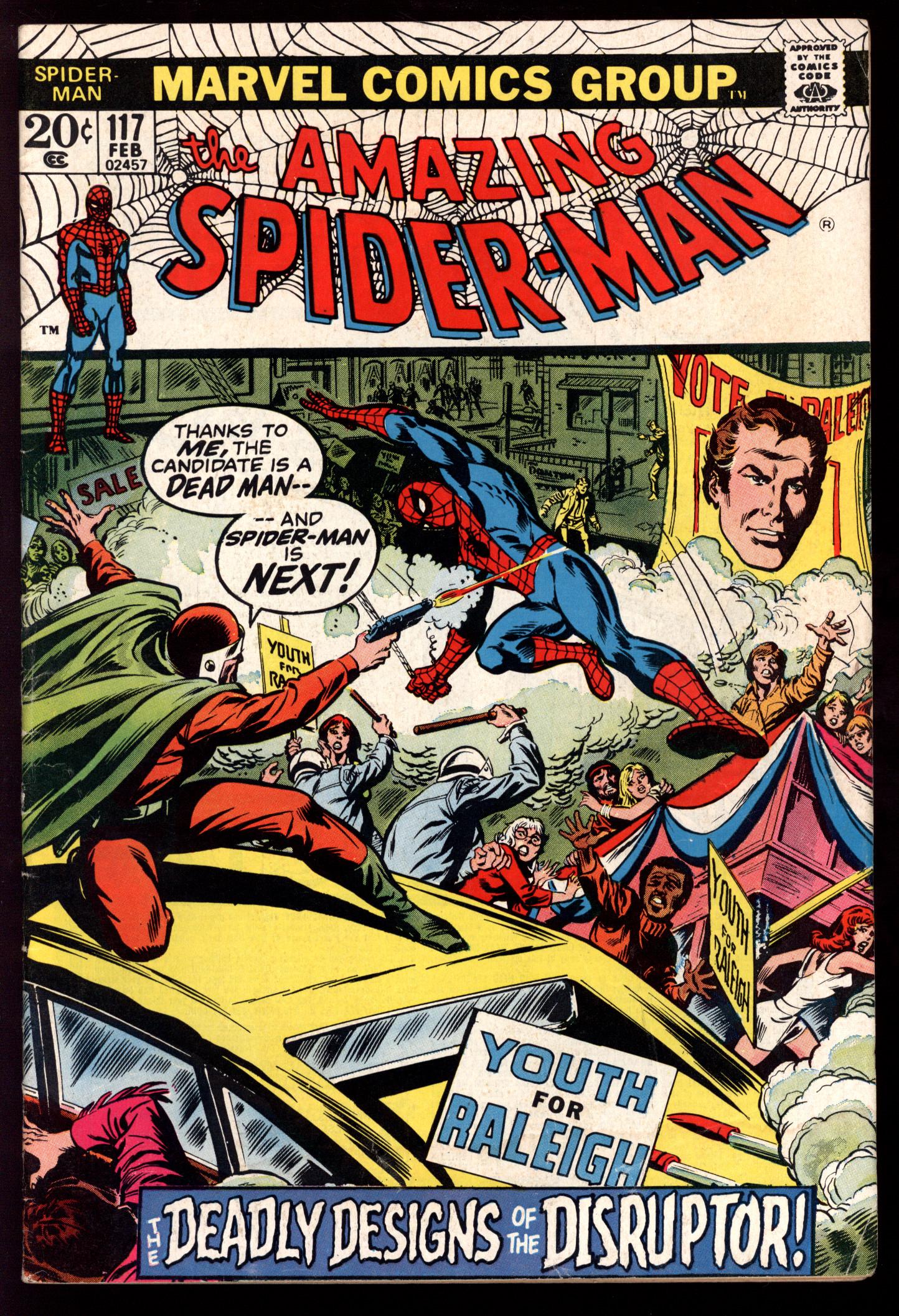 AMAZING SPIDER-MAN Front Cover