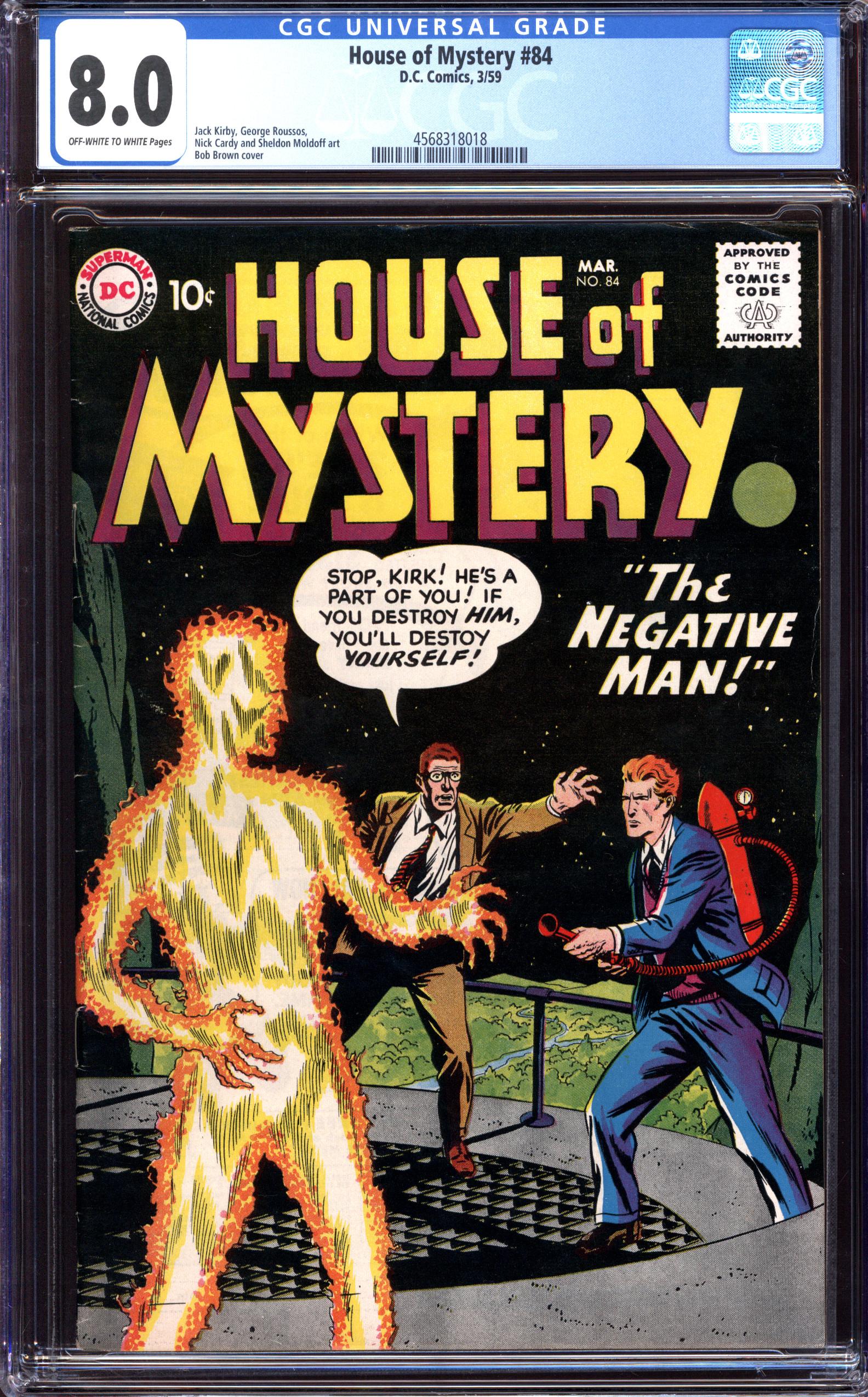 HOUSE OF MYSTERY Front Cover