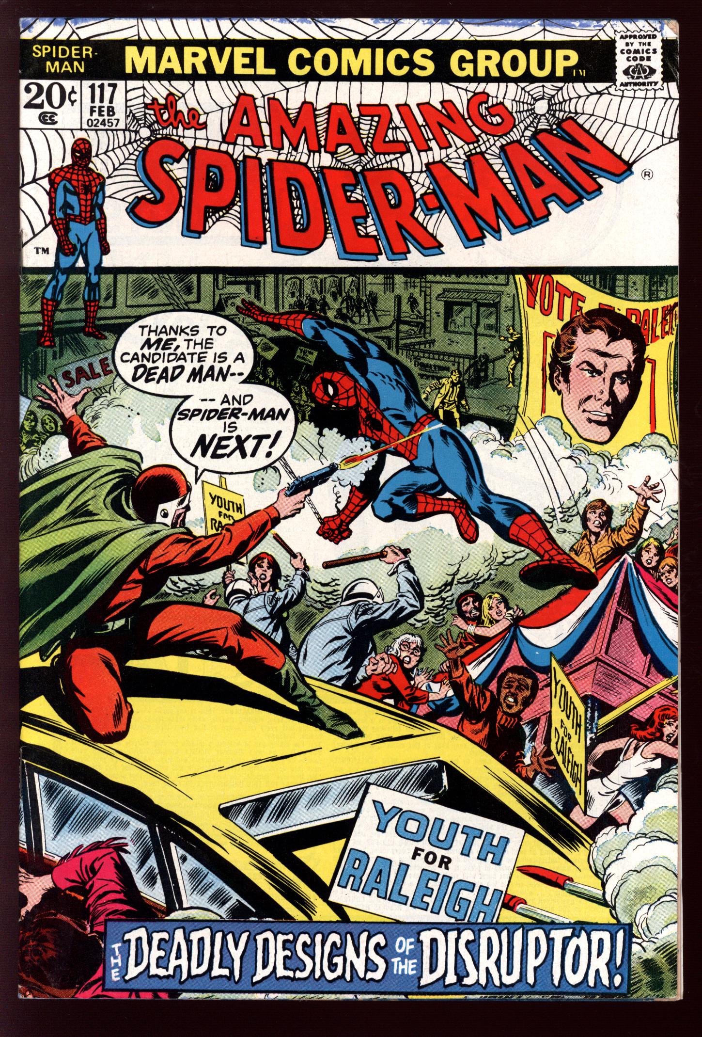 AMAZING SPIDER-MAN Front Cover