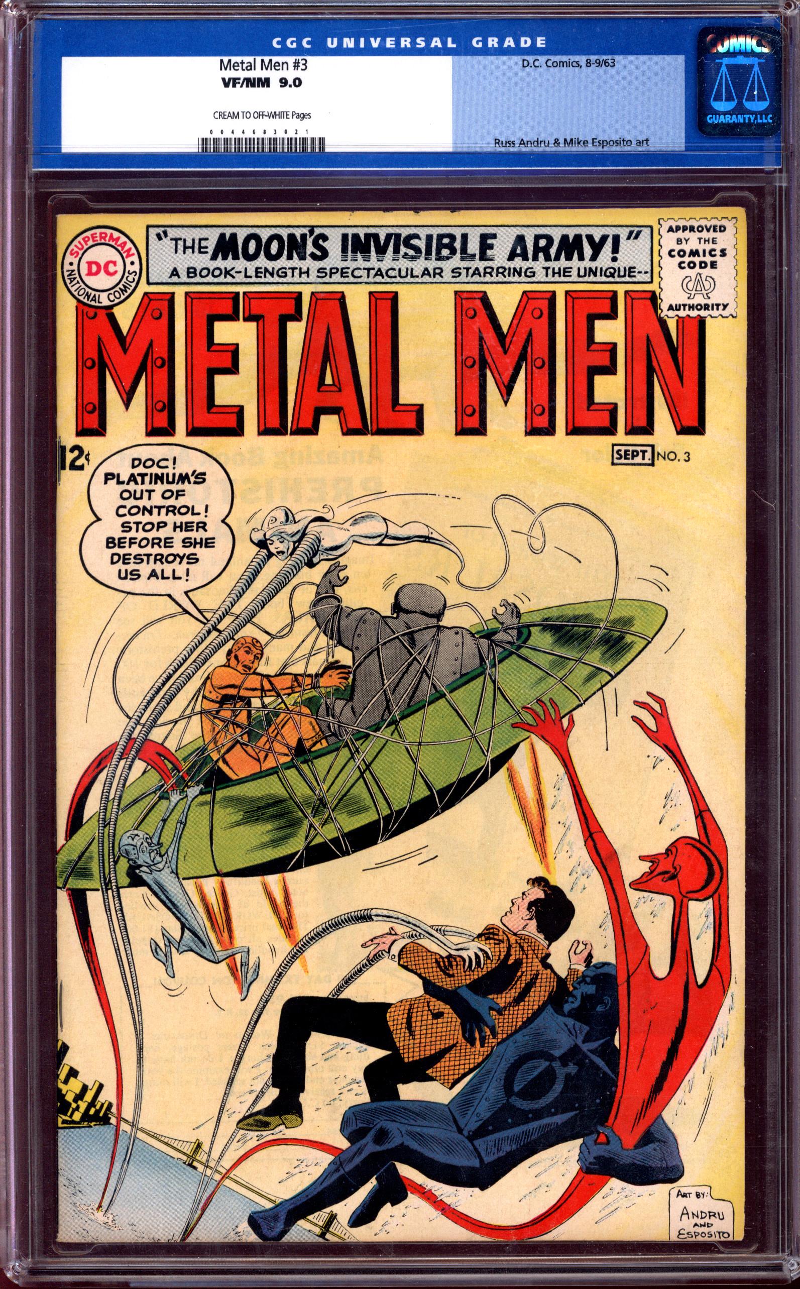 METAL MEN Front Cover