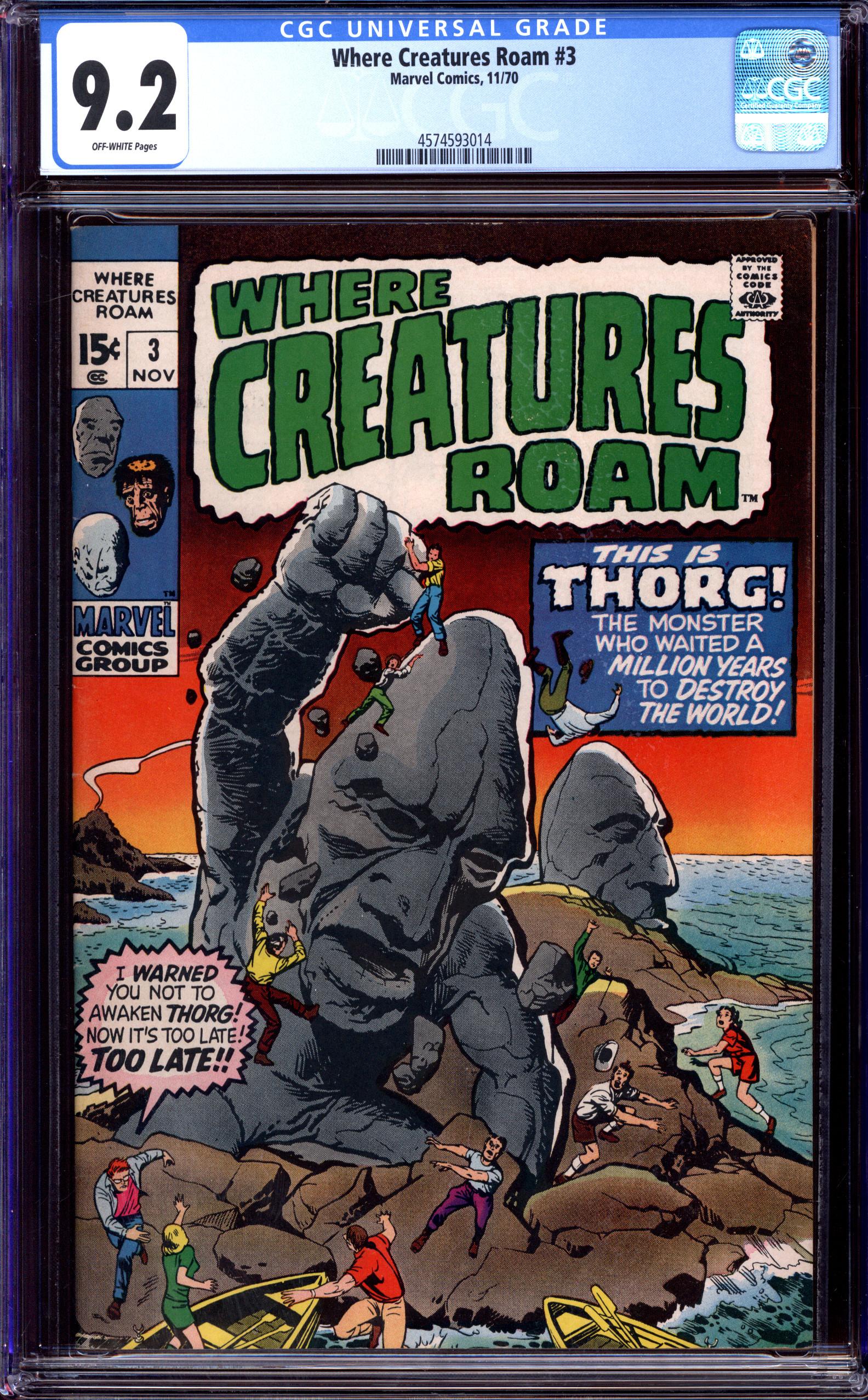 WHERE CREATURES ROAM Front Cover