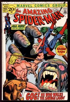 AMAZING SPIDER-MAN #103 5.0 front cover