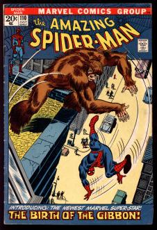 AMAZING SPIDER-MAN #110 6.0 front cover