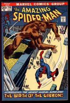 AMAZING SPIDER-MAN #110 7.0 front cover