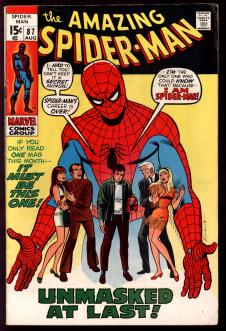 AMAZING SPIDER-MAN #87 5.0 front cover
