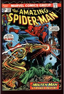 AMAZING SPIDER-MAN #132 5.0 front cover