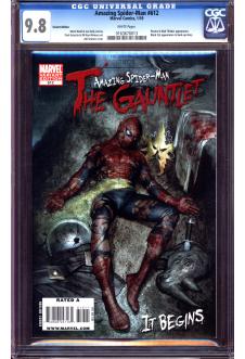 AMAZING SPIDER-MAN #612 CGC 9.8 WHITE PAGES front cover