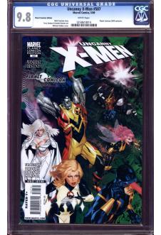 X-MEN #507 CGC 9.8 WHITE PAGES front cover