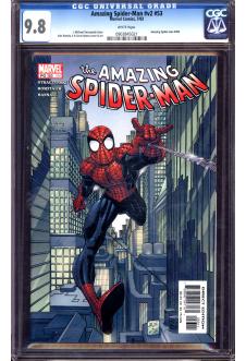 AMAZING SPIDER-MAN #V2 #53 CGC 9.8 WHITE PAGES front cover