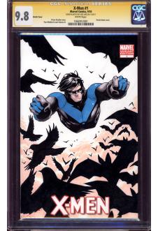 X-MEN #1 CGC 9.8 WHITE PAGES front cover