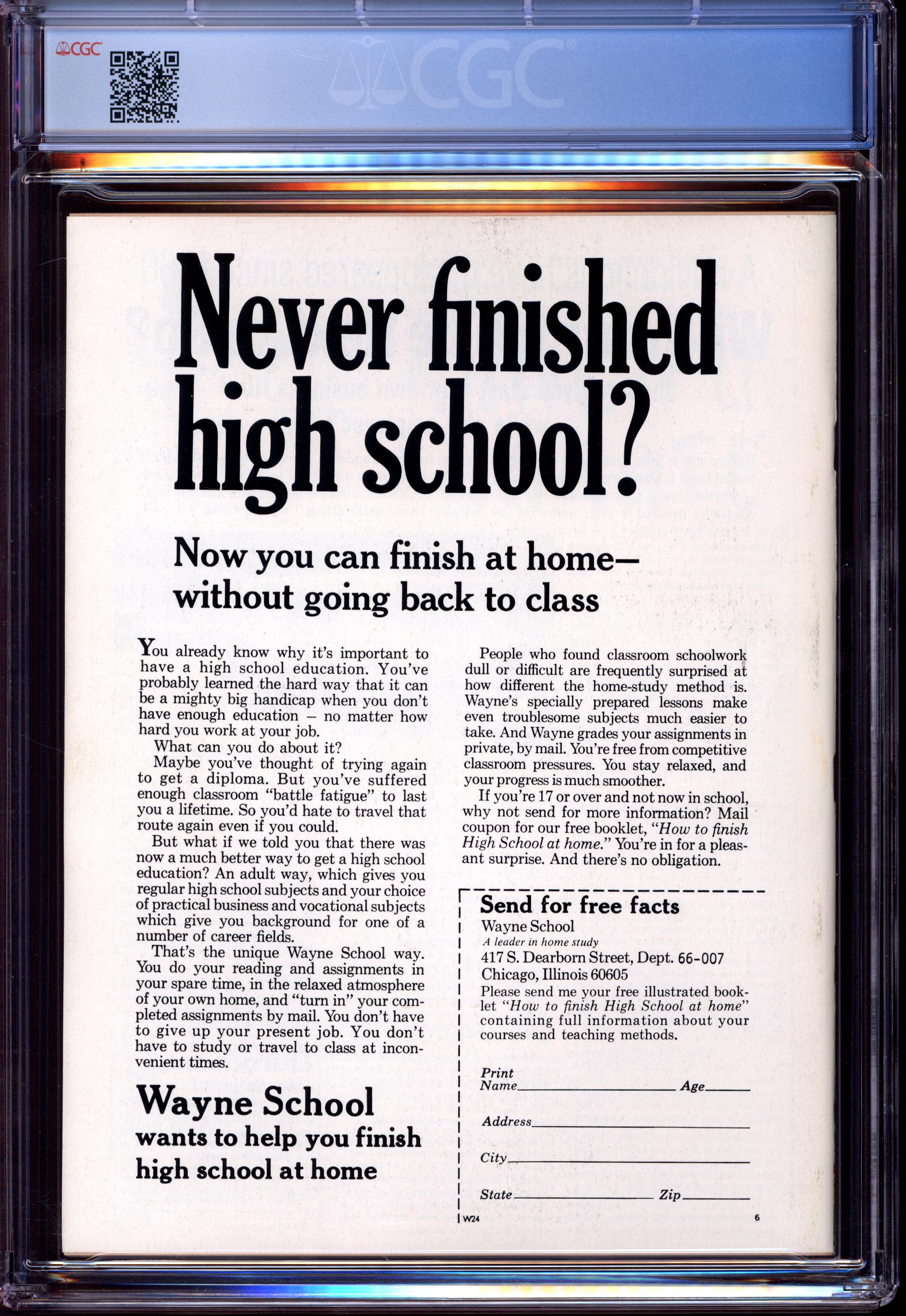 DRACULA LIVES Back Cover