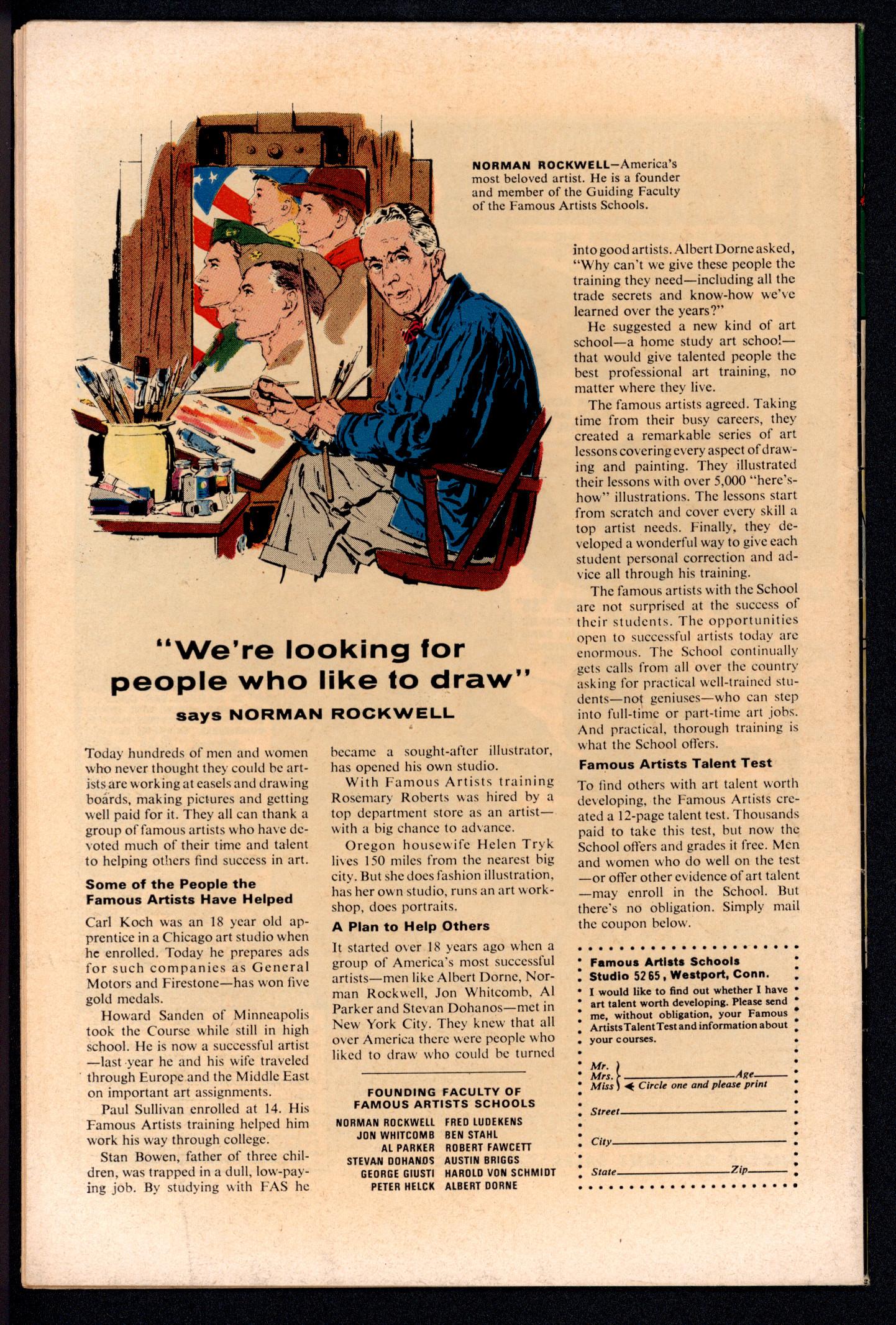 TALES OF SUSPENSE Back Cover
