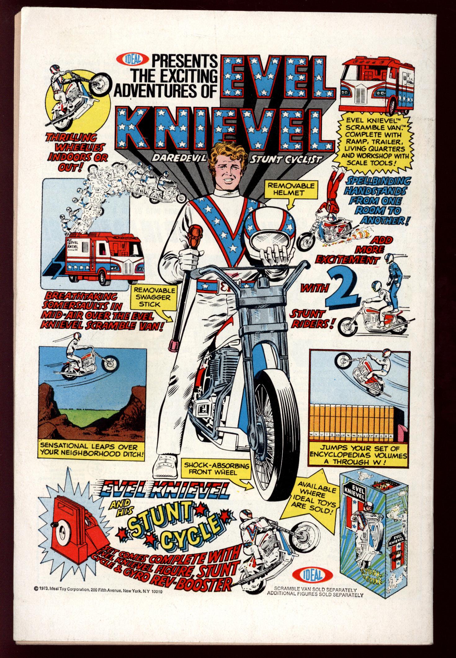 X-MEN Back Cover