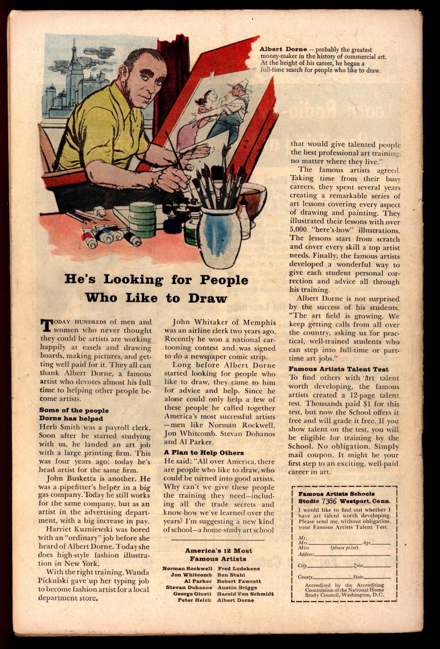 TALES OF SUSPENSE Back Cover