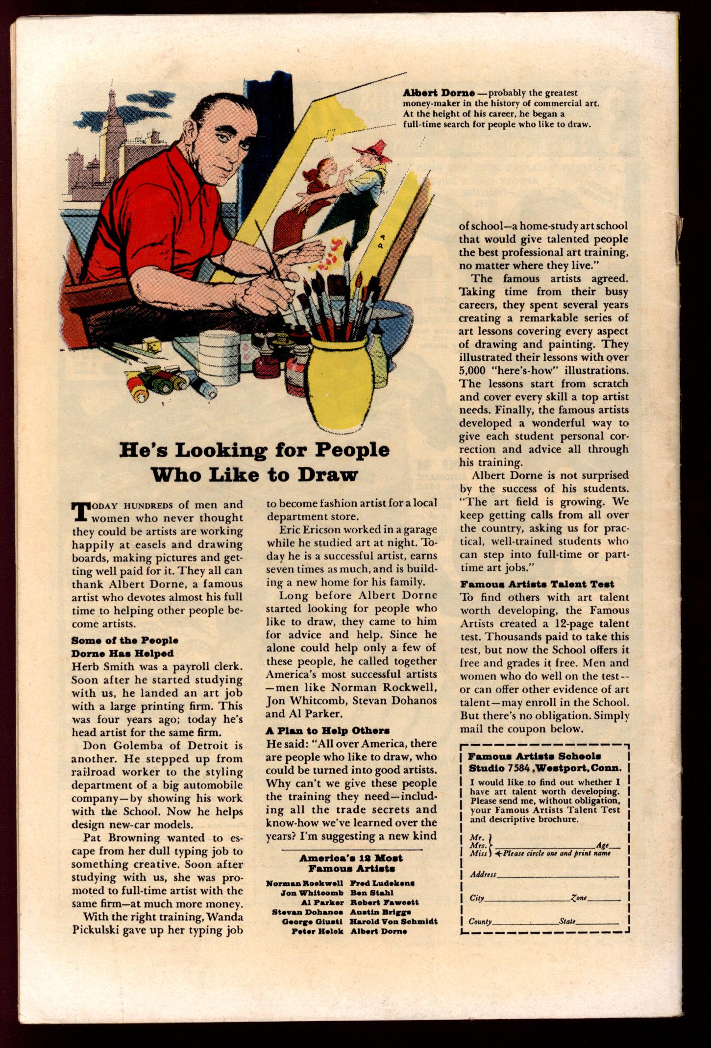 TALES OF SUSPENSE Back Cover
