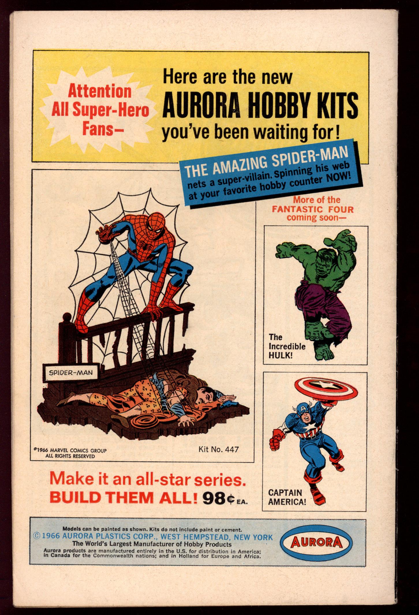 THOR Back Cover