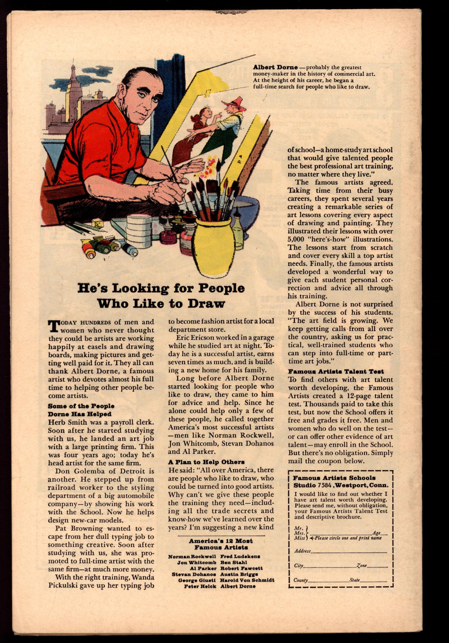 TALES OF SUSPENSE Back Cover