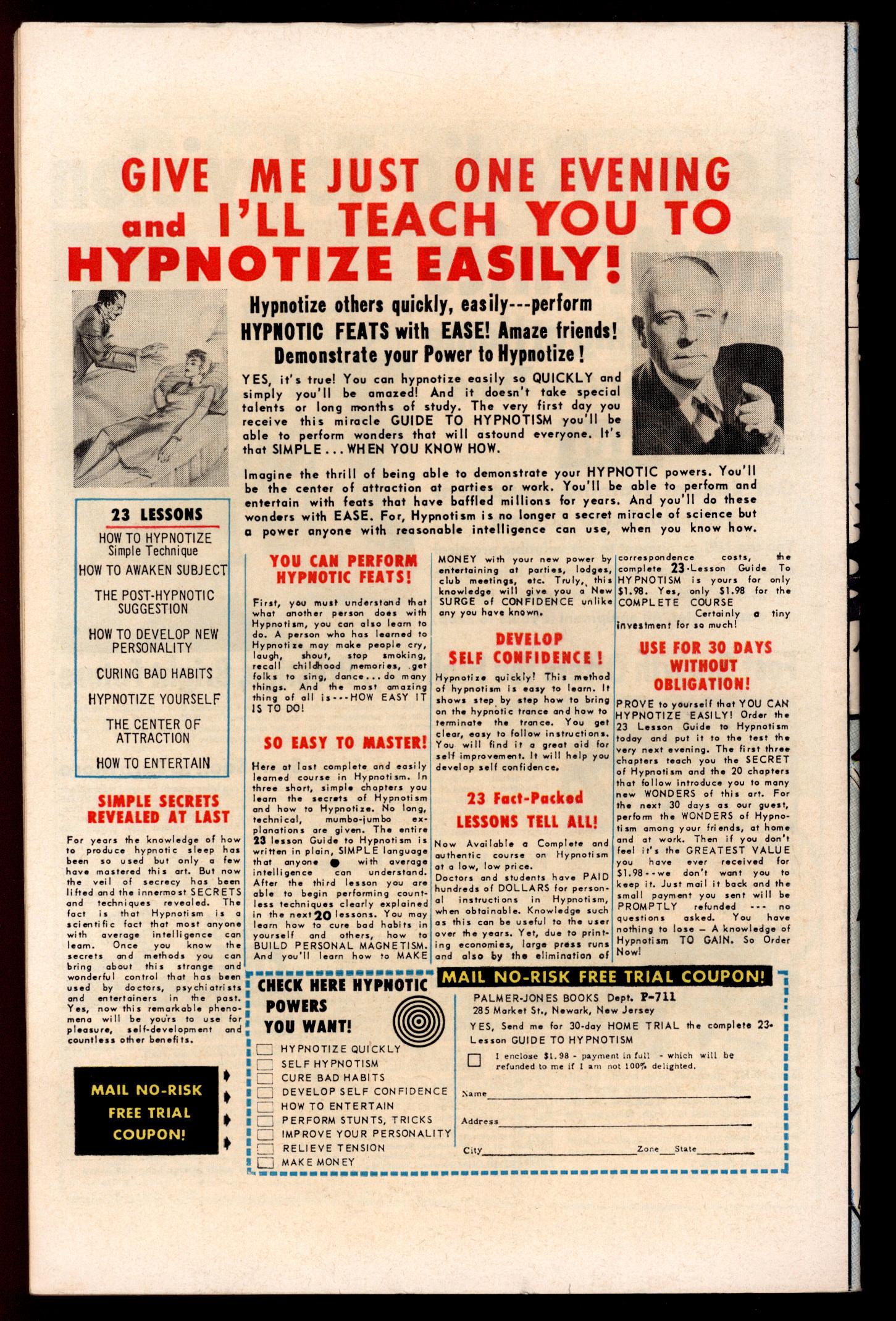 TALES OF SUSPENSE Back Cover