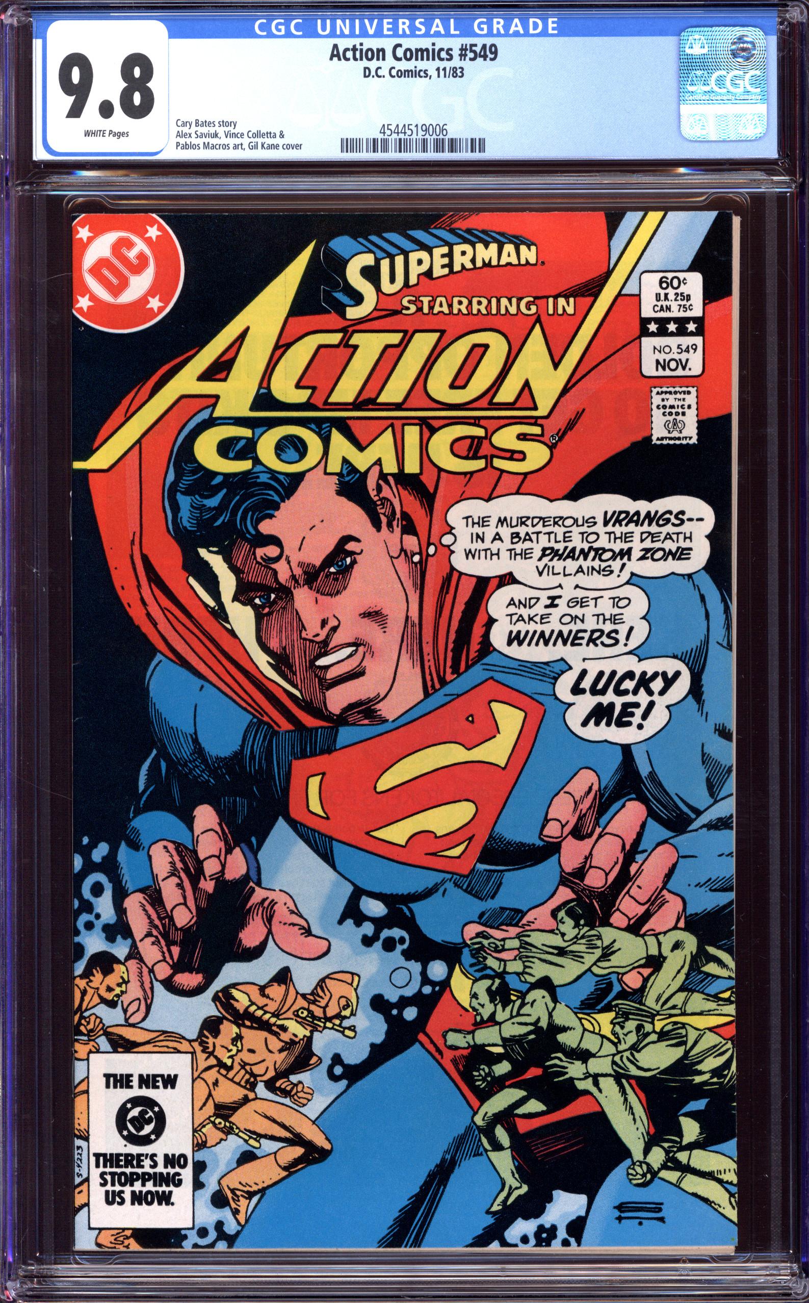 ACTION COMICS Front Cover