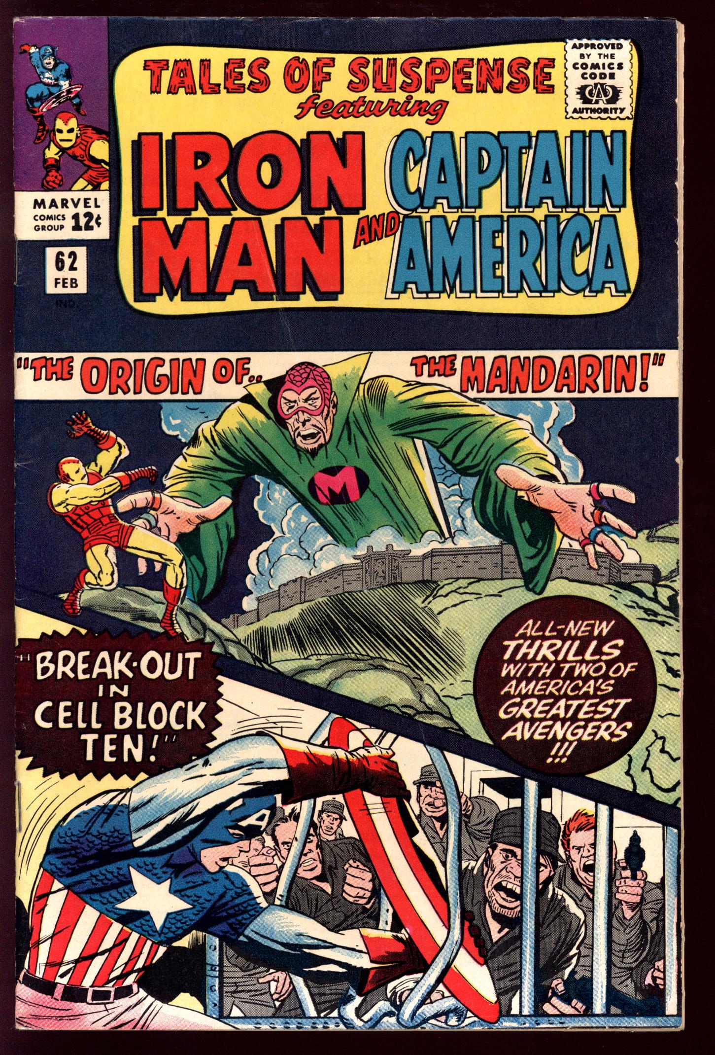 TALES OF SUSPENSE Front Cover