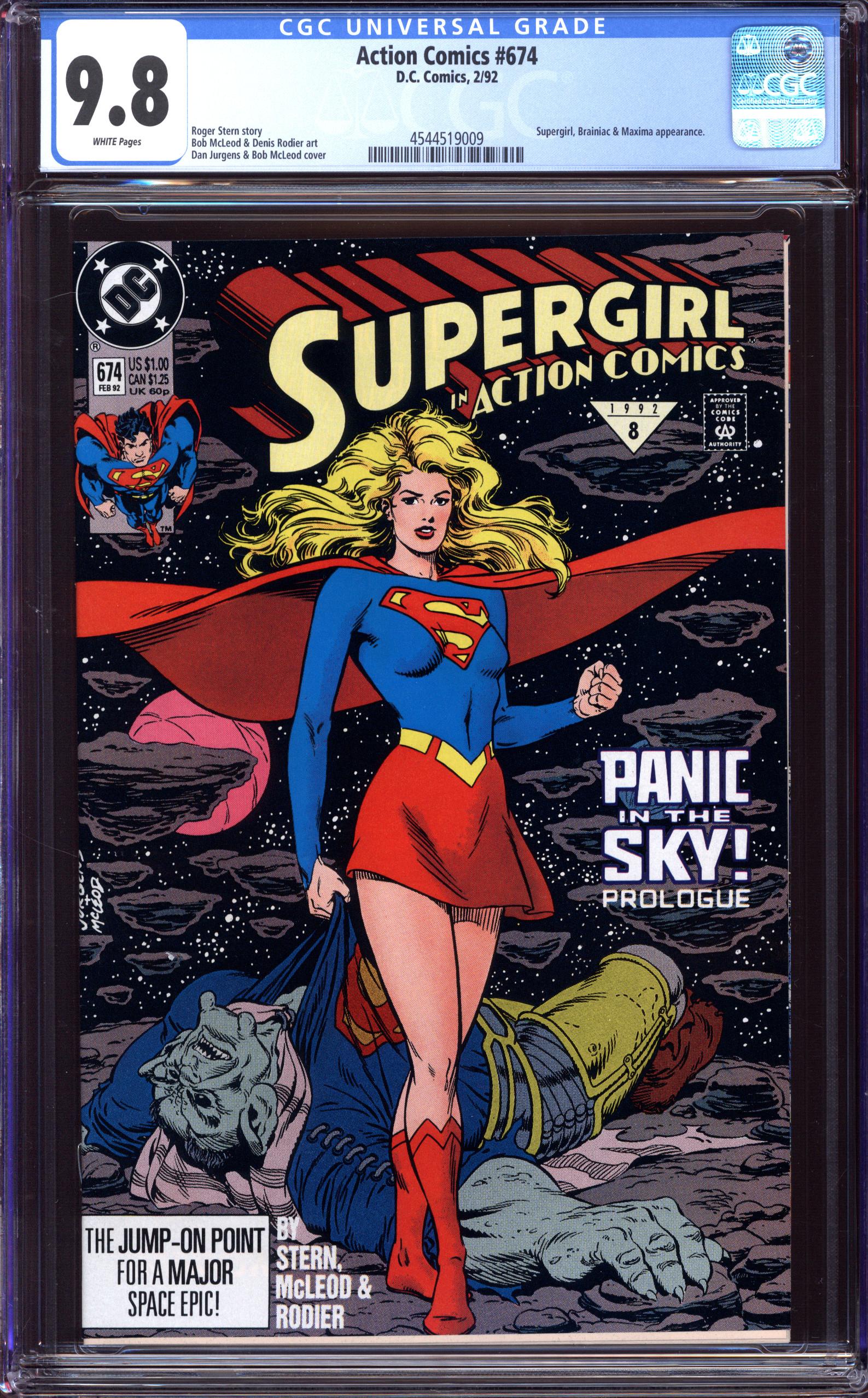 ACTION COMICS Front Cover