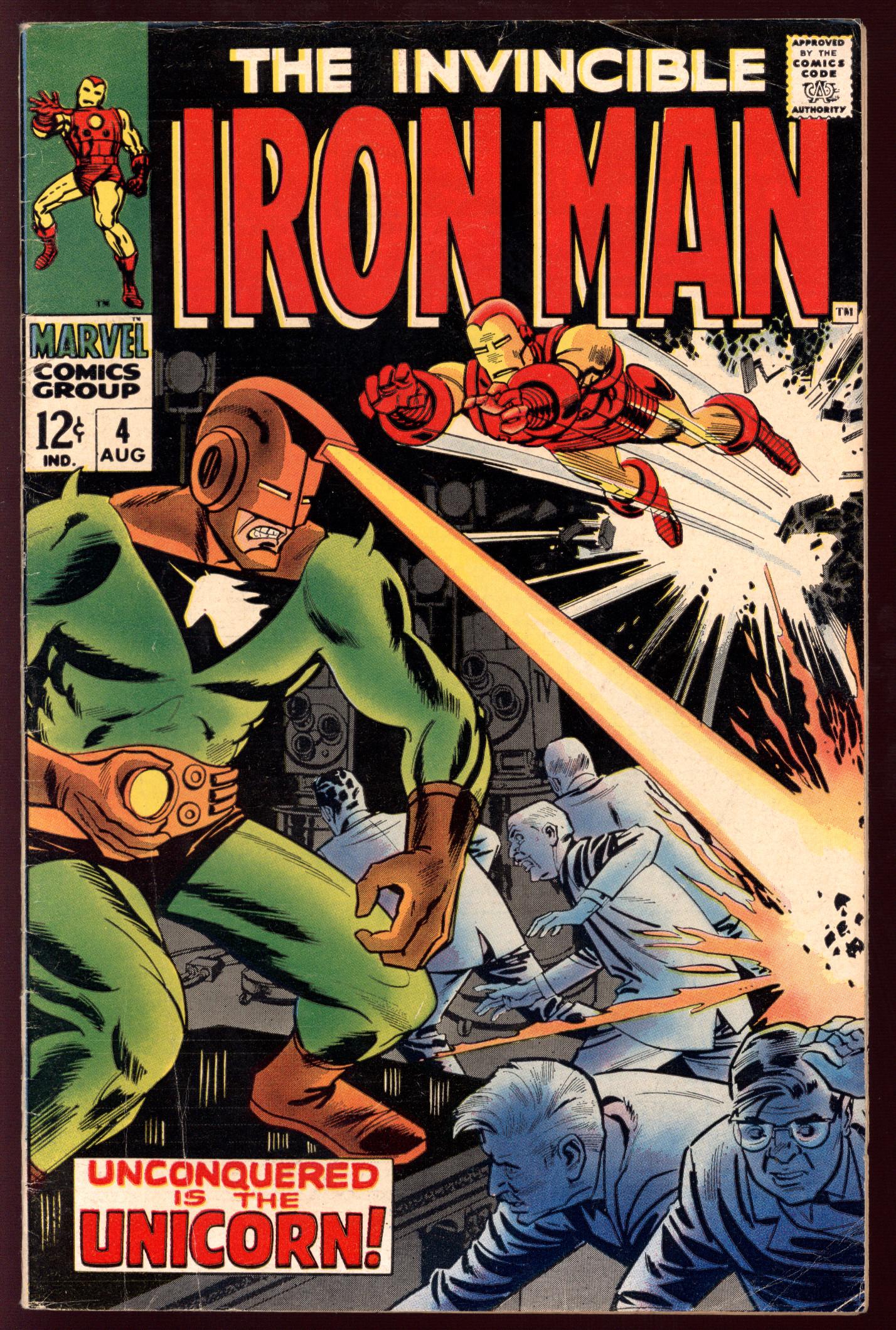 IRON MAN Front Cover