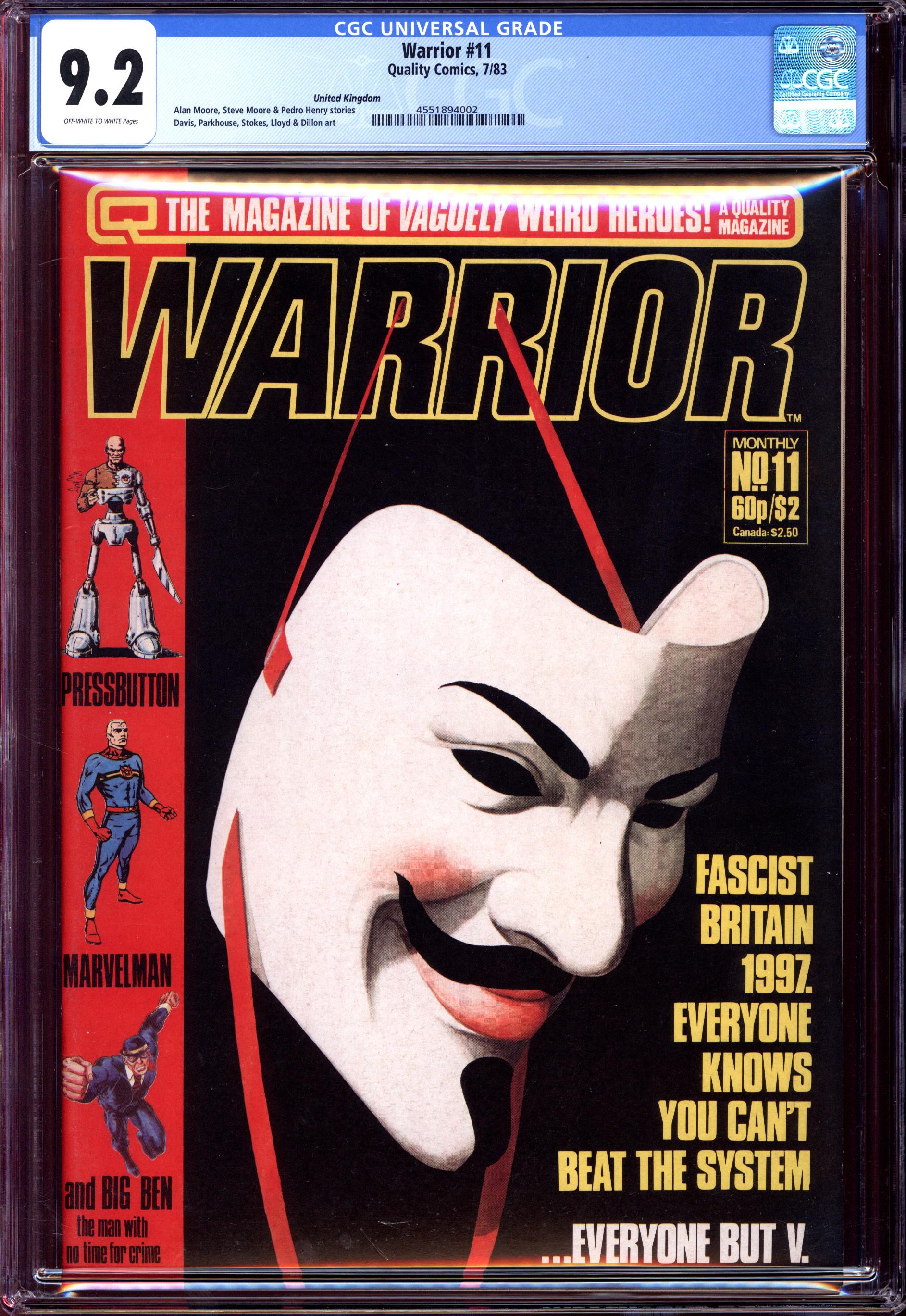 WARRIOR Front Cover