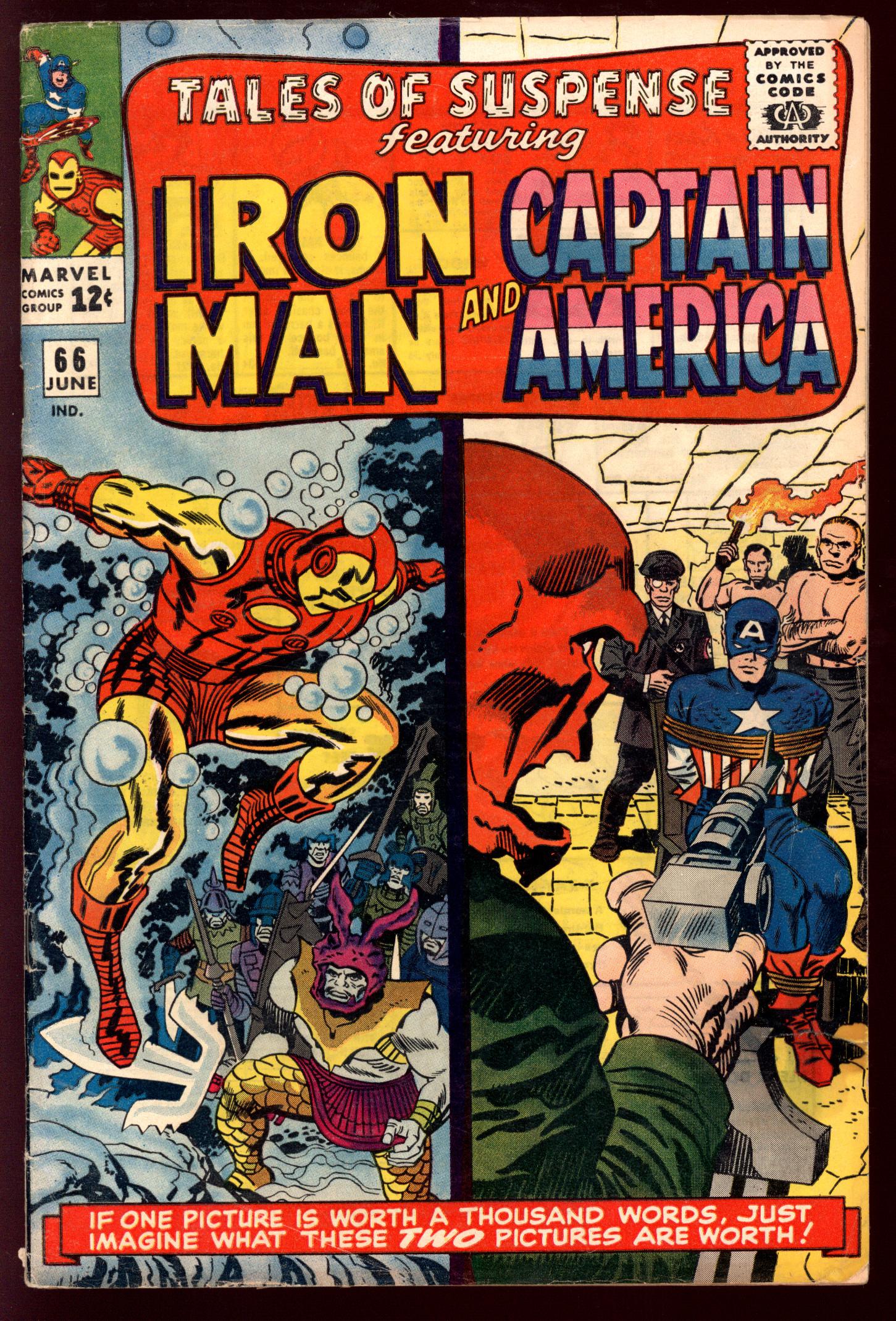 TALES OF SUSPENSE Front Cover