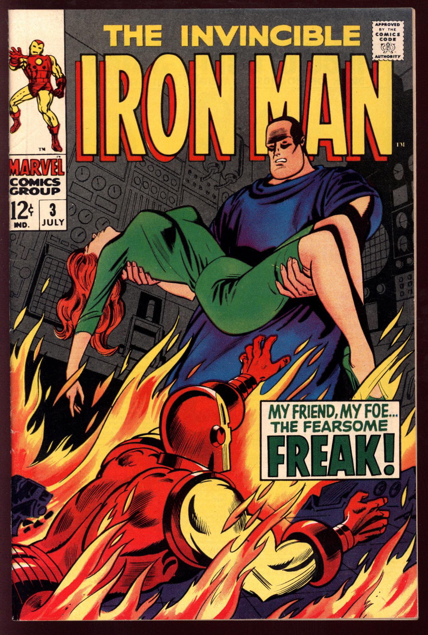 IRON MAN Front Cover