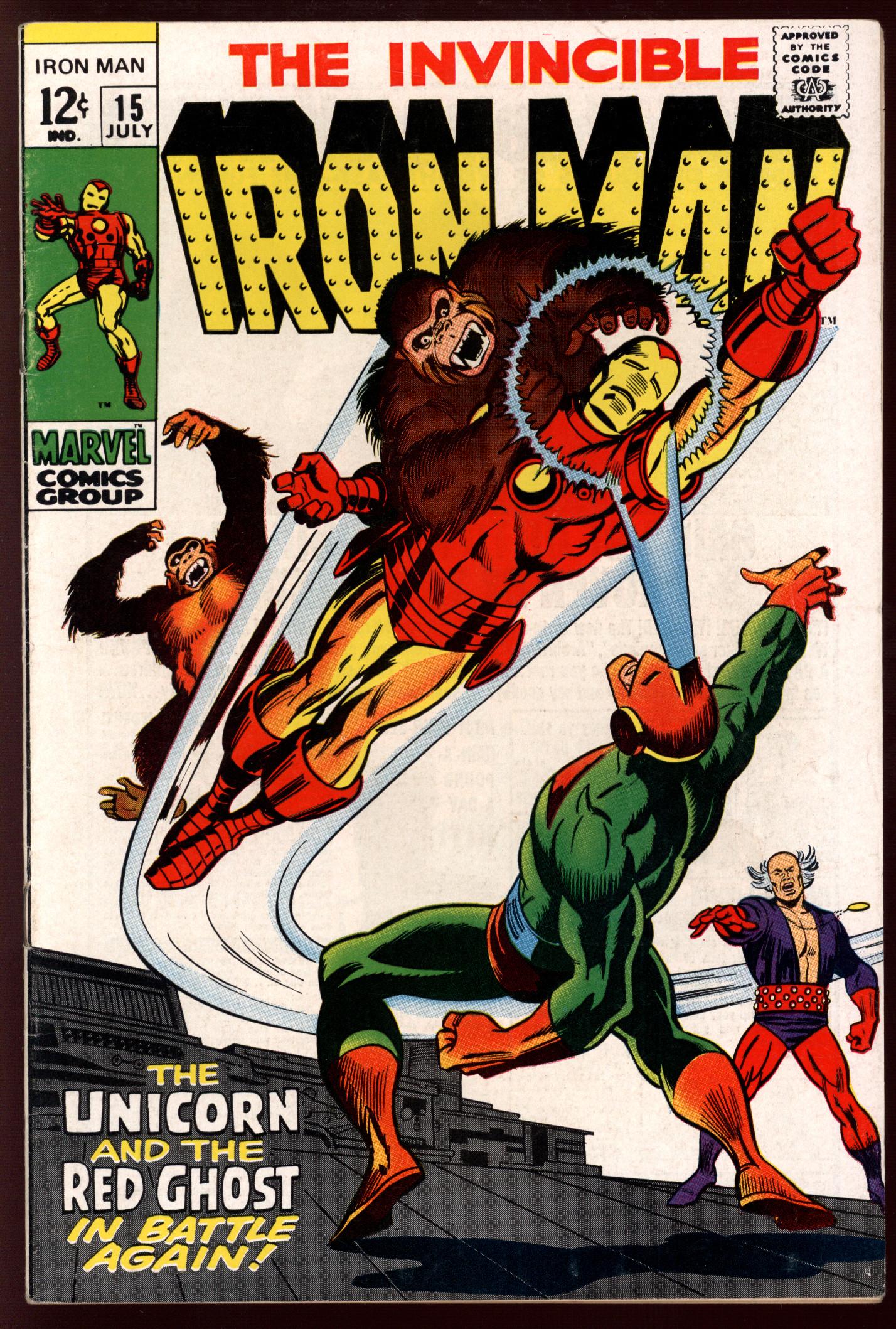 IRON MAN Front Cover