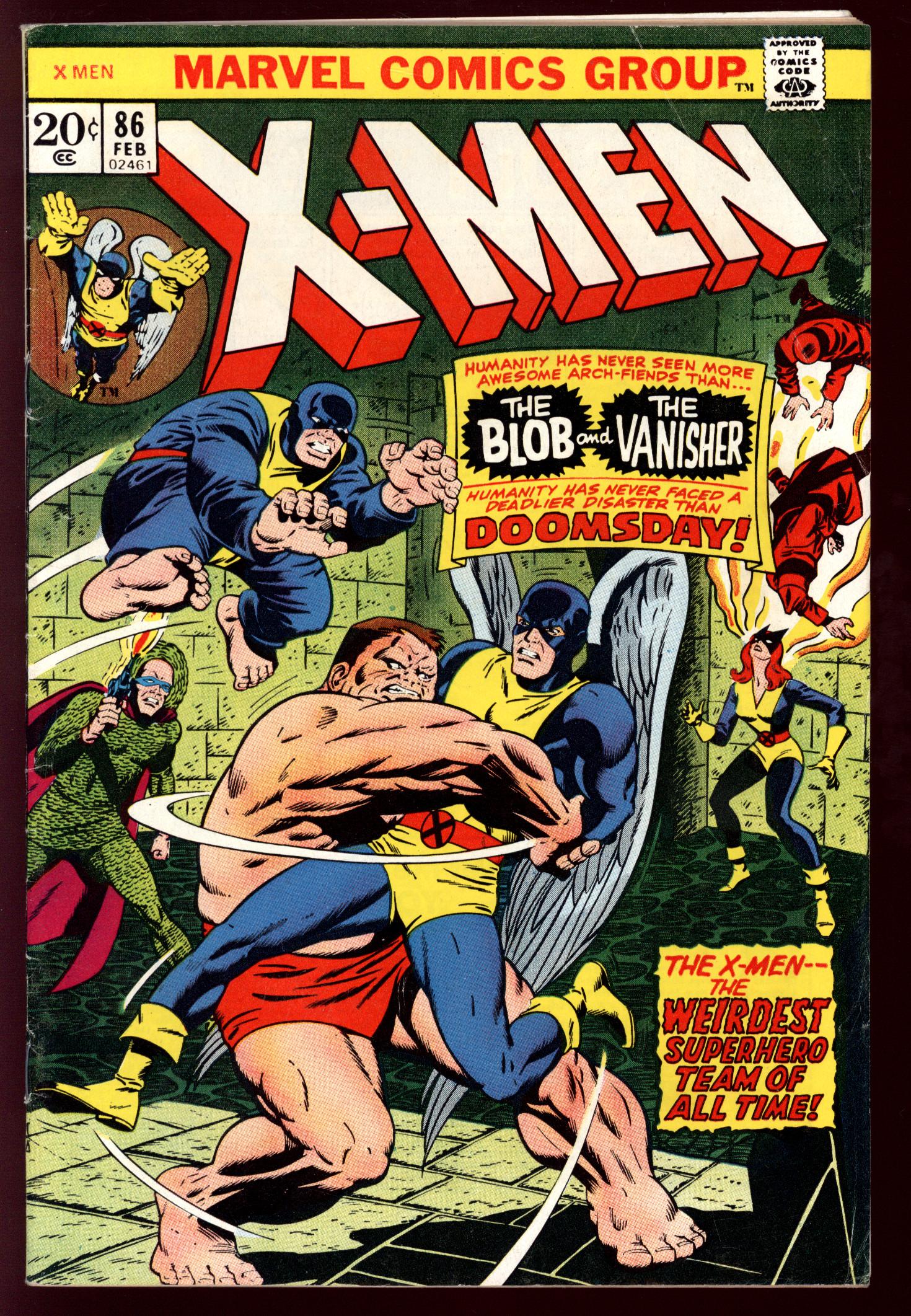 X-MEN Front Cover