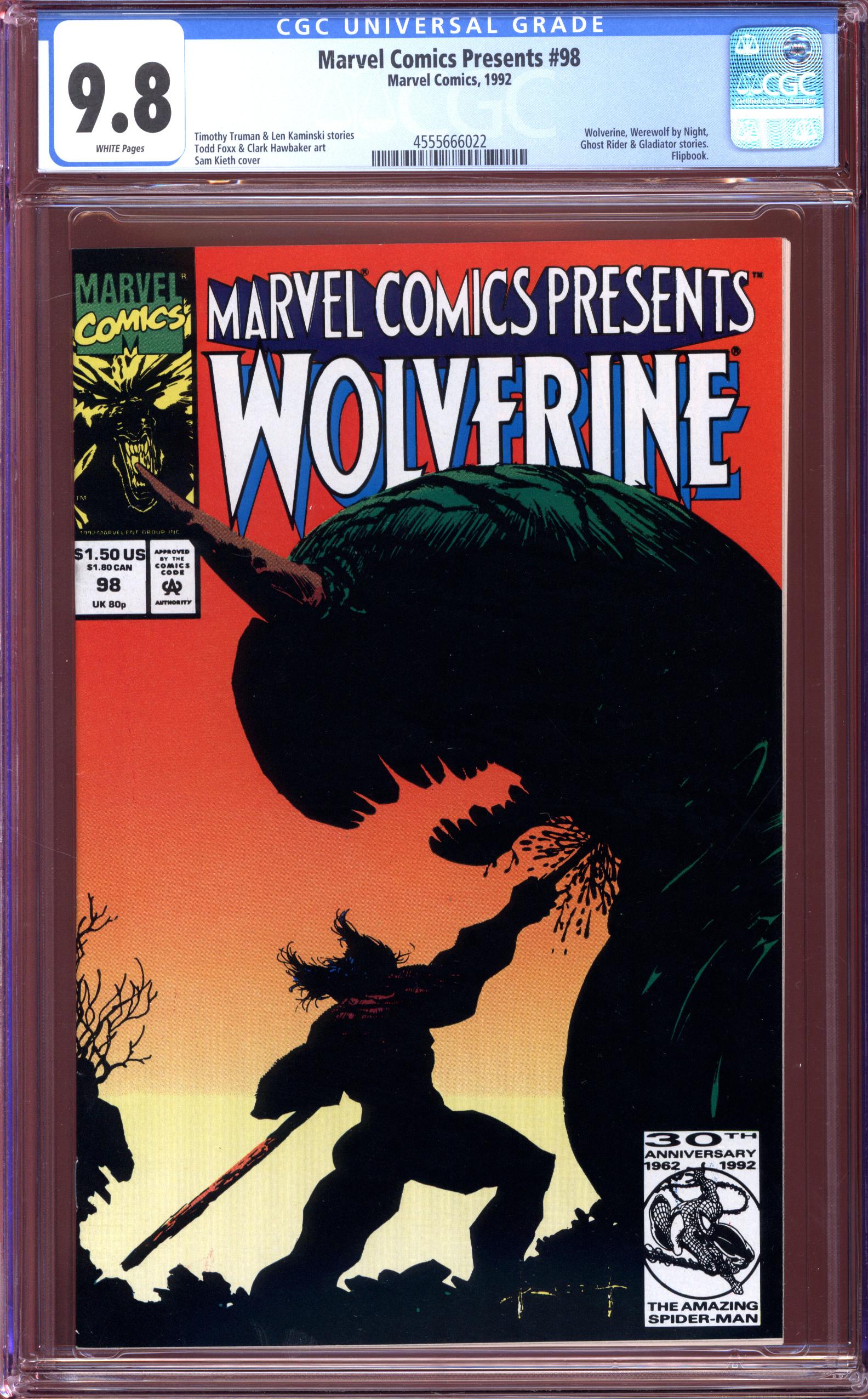 MARVEL COMICS PRESENTS Front Cover